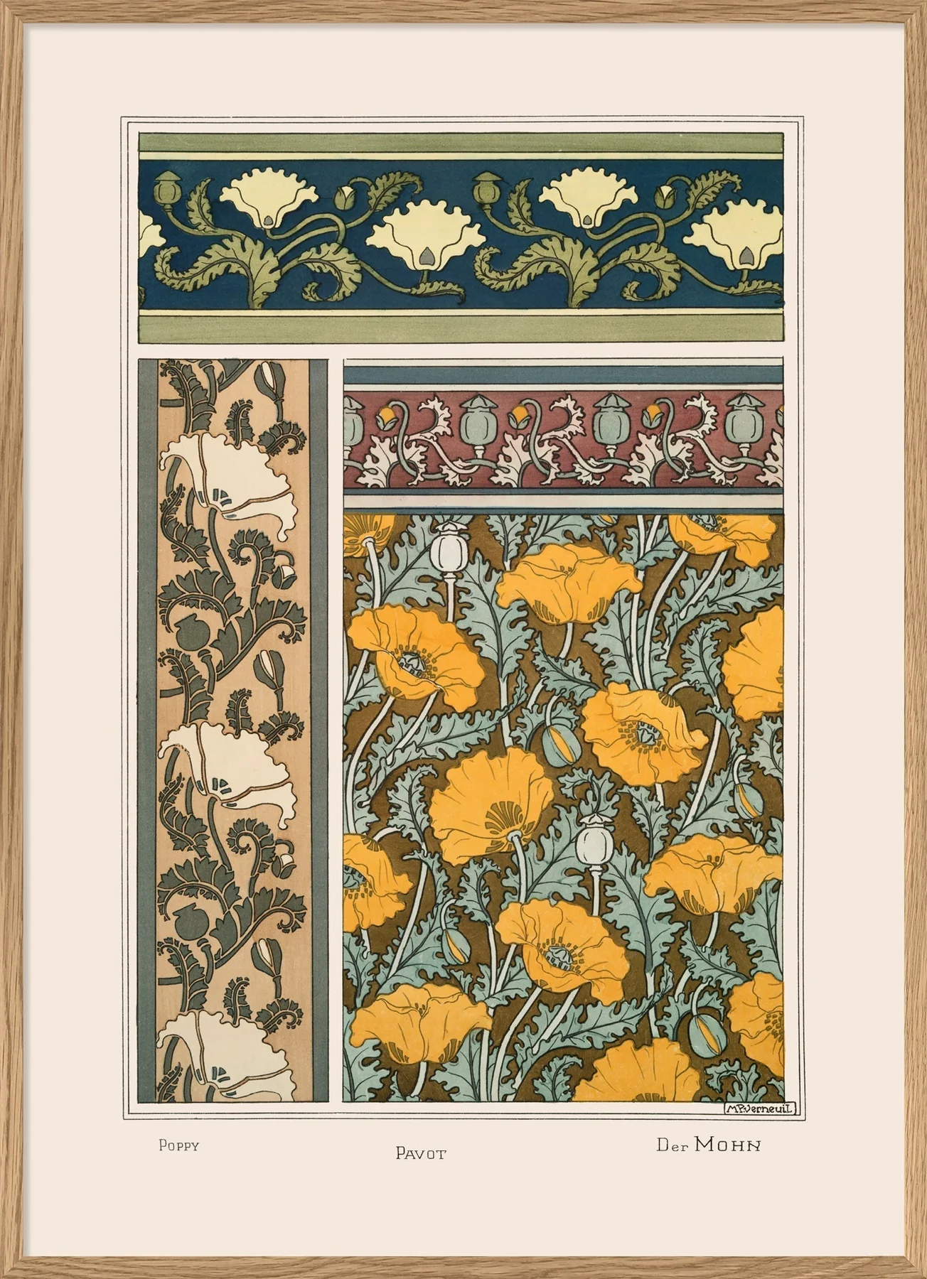 Poster The Dybdahl Co Poppy 30x40 cm - Afbeelding 4