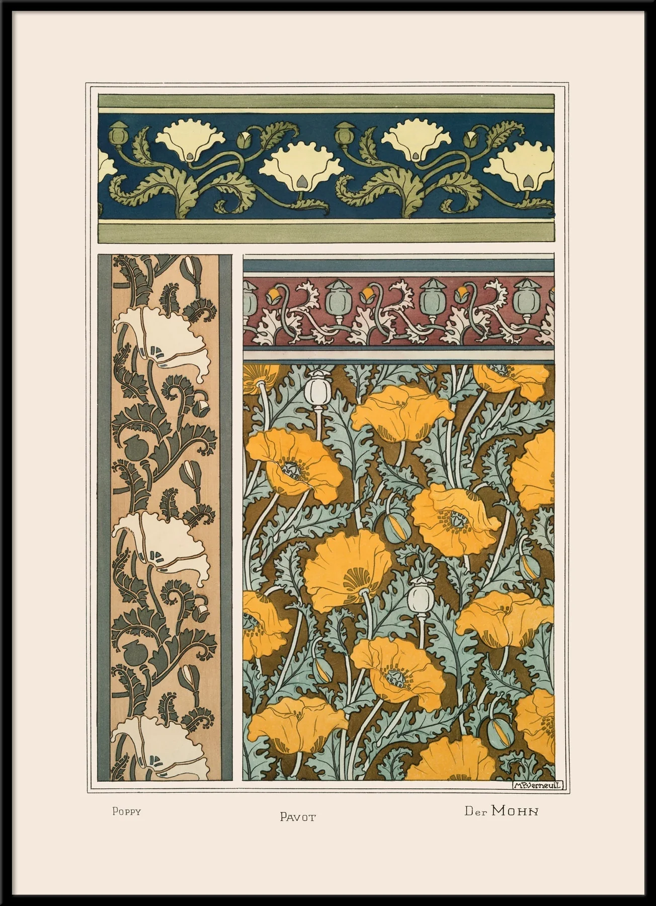 Poster The Dybdahl Co Poppy 30x40 cm - Afbeelding 5