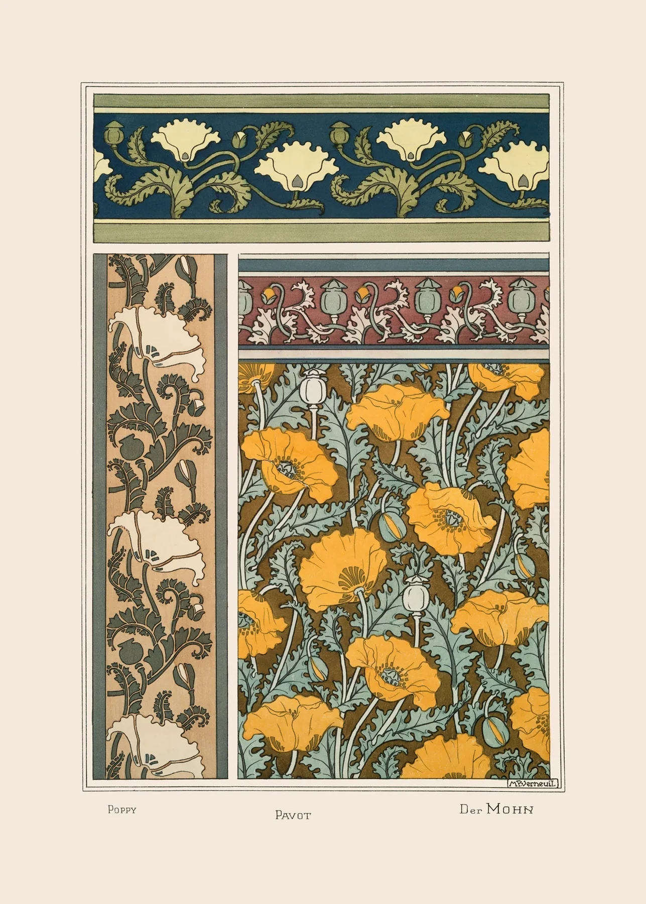 Poster The Dybdahl Co Poppy 30x40 cm - Afbeelding 6